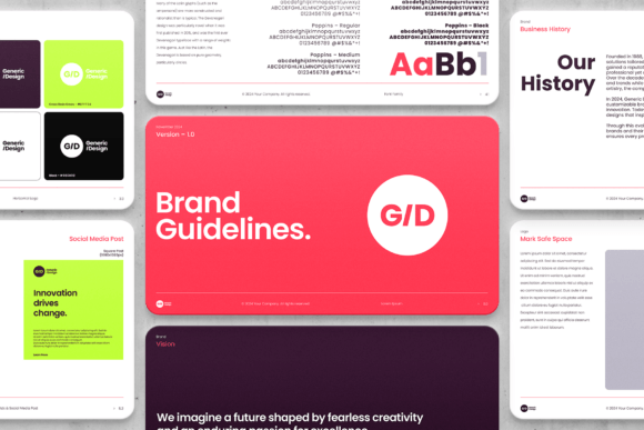 Download Brand Guidelines - Photoshop Template - Brand Collection