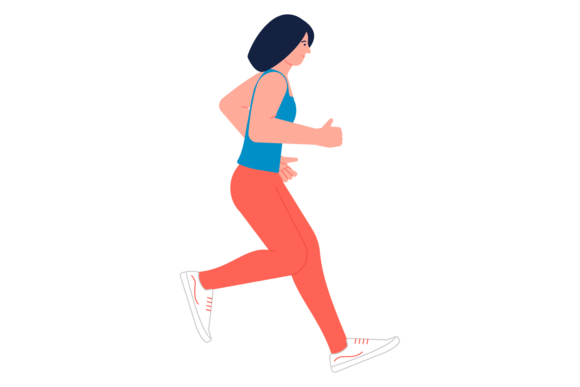 Download Athletic Woman Jogging. Person Training - Woman Collection