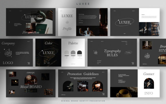 Download Minimal Brand Identity Presentation - Brand Collection