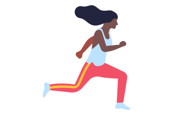 Download Running Woman. Athlete Training for Mara - Woman Collection