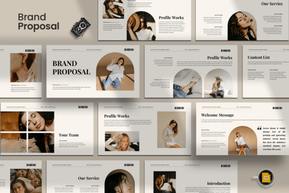 Download Brand Proposal - Google Slides Template - Brand Collection